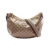 【DOKODEMO】【二手】Gucci GUCCI GG水晶單肩背包 181092ブラウンPVC塗層帆布皮革 GG水晶肩背包 女士二手 B