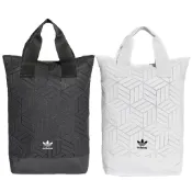 【逢甲 FUZZY】ADIDAS ROLL TOP 3D 黑色 類三宅一生 木紋 電腦包 DV0202 DV0201
