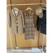 🌈 Zara girl 女童米色羊毛混紡大衣外套極輕 7y /122cm🦄