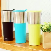 【韓國JVR】BASIC經典不鏽鋼外出隨行杯450ml 共三色《屋外生活》