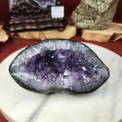 (店+)【藍夜水晶】烏拉圭紫水晶 原皮原礦 紫晶簇 紫晶洞 紫晶鎮  異象水晶 K04