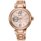 Seiko 精工錶 Lukia系列 4R38-01L0V(SSA804J1) 熱愛生活限量款時尚機械腕錶/34mm