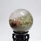 天然水晶 幽靈水晶球 異象水晶 紅幽靈 綠幽靈 WB002