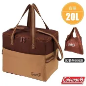 RV城市【Coleman】保冷袋_抗菌襯墊 20L 保冰袋 行動冰箱 軟式冰桶 保鮮手提袋 購物袋_CM-38946