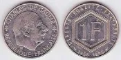 【匯海外幣】法國1988年1法郎  紀念幣   戴高樂     Nickel, 6g/24 mm【滿300出貨】