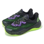 Under Armour 籃球鞋 Curry Splash 24 AP 男鞋 紫 綠 支撐 緩衝 UA 3027262500