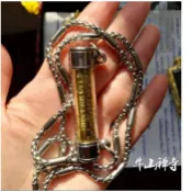 龍婆本廟人緣經文桃花愛情 符管時尚項墜(特強版) 第三者插足 找有錢男女朋友 擺脫單身 工作運 助人緣 愛情 M11