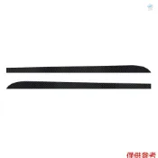 Crtw 2 件側裙賽車條紋貼花貼紙乙烯基碳纖維 3D 替換 BMW f30 f31 f22 f23 e90 e91 e