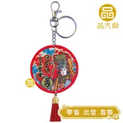【 白沙屯媽祖 • 圓形香火 】 鑰匙圈  |  媽祖+虎爺  |  平安香火袋  ◆原價$200優惠中◆