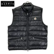 【DOKODEMO】Moncler 2019 黑色 GUI 羽絨背心 6 碼 [二手]