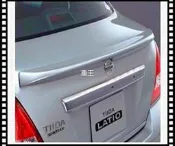 【車王小舖】Nissan 日產 Tiida 四門 4D 壓尾翼 尾翼 定風翼 擾流板