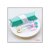 (店+)Sweet Love甜甜圈叉子湯匙 (Tiffany盒裝) 金色不鏽鋼水果叉 g2654