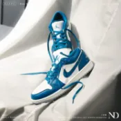 NICEDAY 現貨 Air Jordan 1 Low Industrial Blue 工裝藍 藍 白 喬丹 一代 籃球鞋 男款 FN5214-141