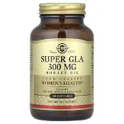 【iHerb】索爾加, 超級亞麻油酸，女性健康琉璃苣油軟膠囊，300毫克，60粒