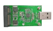 玉山最低比價網 [6大陸直購] USB 3.0 to mSATA SSD adapter card mSATA固態盤轉USB 3.0轉接卡 E319571