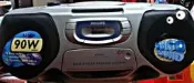 AZ1010/01 | Philips -飛利浦 手提音響CD.FM.AM.TAPE功能正常只有卡帶故障