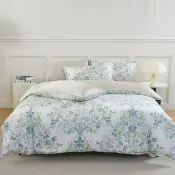 【Costco好市多】Don Home 300織萊賽爾雙人兩用被套六件組 152公分 X 190公分 賽隆 Don Home 300 Thread Count Lyocell Quilted Duvet 6-Piece Set 152 cm X 190 cm Sylon