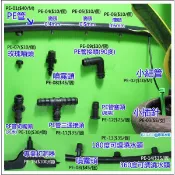 【EZ LIFE@專業水管】PE內徑四分管PE配件區