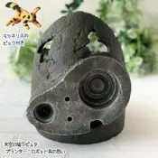 JPGO 宮崎駿 吉卜力 天空之城 花器 神兵園丁 頭型  多肉盆器 擺飾 小花器 盆栽 小物收納 桌上擺飾