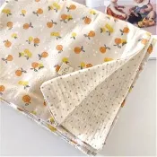【Lianne baby】MIT台灣製 韓國純棉布皺褶二重紗嬰兒被 彌月禮(嬰兒被 寶寶毯 小被被 推車蓋毯 空調毯)