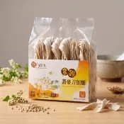 【慢悠仙】多穀蕎麥刀削麵5包(含蕎麥、紅薏仁、燕麥、黑糯米等雜糧 素食可)
