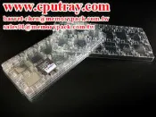 AMD486 CPU塑膠盤 CPU包裝 CPU包材