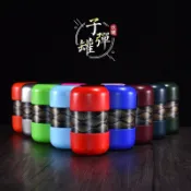 【客製化】【茶葉罐】 二兩通用茶葉鐵罐 紅茶綠茶巖茶白茶小青柑茶葉金屬 密封空鐵罐訂製