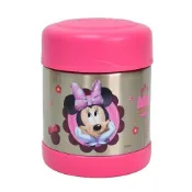 【THERMOS 膳魔師】米妮真空防漏食物保溫罐 | 保溫5H保冷7H 寶寶副食品罐 超大口徑 矽膠圈防漏 防滑耐刮
