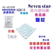 軟化水專用鹽錠樹脂濾心還原安全無重金屬原料       殺菌清潔 貨號 602235  Seven star淨水網