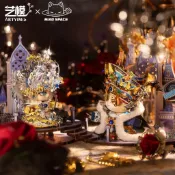 🔧藝模喵之城金屬拼裝模型🎁免運 3D立體拼圖 美女與野獸 玩具擺件 手工 精緻 收藏 桌面 實用 送朋友 熱門推薦