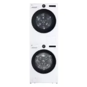 (店+)【LG 樂金】WD-S22FW+WR-20DW 洗乾衣機堆疊 22公斤蒸洗脫滾筒洗衣機+20公斤AI 熱泵除濕乾衣機 冰瓷白 公司貨