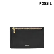 【FOSSIL 官方旗艦館】Logan 真皮卡片零錢包-黑色 SL7925001