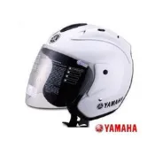 清倉庫 YAMAHA 原廠安全帽 四分之三 3/4 白色 半罩