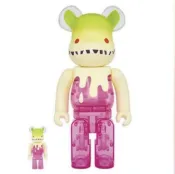 ~熊貓熊~全新 Bearbrick 400% & 100%   Byron   山椒魚