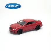 【WELLY 威利】4.75吋 賓利 Bentley Continental Supersports 跑車模型 43623CW(紅色)