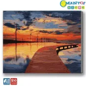 (店+)【Manto】高美夕彩-台灣製DIY數字油畫|超取專用大小