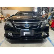 LI✌適用豐田 TOYOTA Camry 7代 直上款鋼琴烤漆黑 前下巴 前鏟 前定風翼 前擾流板 下擾流板 保險桿✌