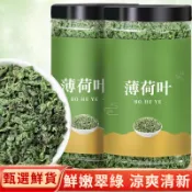 薄荷葉 罐裝茶葉 幹薄荷粒 新鮮薄荷葉粒 乾貨 甄選優良薄荷茶葉 沖泡茶水調酒熬粥 清潤茶飲