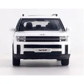 HYUNDAI Welly] 現代聖達菲 MX5 壓鑄 SUV 1:38 比例 – 帶開門的迴力玩具車,兒童和汽車裝飾的