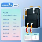 【公司貨 品質臻選】魚缸靜音工業過濾箱過濾器周轉箱魚池通外置滴流凈水循環系統增氧 幫浦 輸水泵 增壓泵