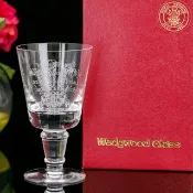 【皇家婚禮紀念】Wedgwood 1981查爾斯王 黛安娜婚禮手工水晶酒杯