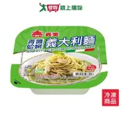 愛買線上購物 義美e家小館-青醬蛤蠣麵340g【愛買冷凍】