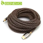 Benevo 滿芯版 10米 鍍金接頭 HDMI1.4 影音連接線 (BHDMI4100Z)
