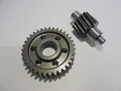 誠一機研 新雅部品 後加速齒輪 RS 100 ZERO RSZ NEW CUXI SF YAMAHA 山葉 傳動齒輪改裝