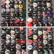【車輪蓋】56/57/58/59/60/61/62/64/65/68/69/75/76MM DIY改裝個性車輪殼蓋中心蓋
