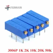 3006P 精密多圈可調電位器 1K2K5K10K20K50K100K500K 103 102 104