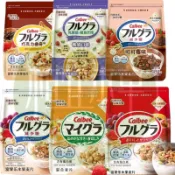 ✨相宜本草 多種口味 燕麥片 日本進口Calbee卡樂比麥片水果麥片堅果粒燕麥片混合巧克力味早餐麥片 代餐零食即食麥片