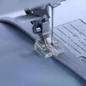 德國百福PFAFF家用電動多功能縫紉機隱形拉煉 煉 𫔀壓腳透明拼布手工DIY