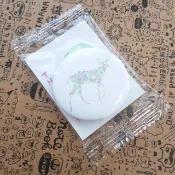 / Dear Deer Rainbow / 霧面胸章-44mm