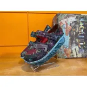 Macanna 麥坎納專櫃~ 鬱金香系列~新版~黑滕紫荆犛牛飛雲~全特殊手工製鞋面氣墊鞋13547T